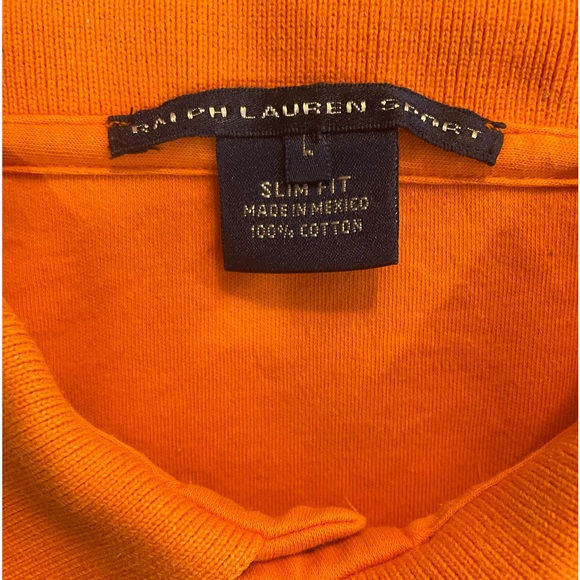 Ralph Lauren Orange Polo,Short sleeve, Slim Fit,Women’s - Picture 7 of 11